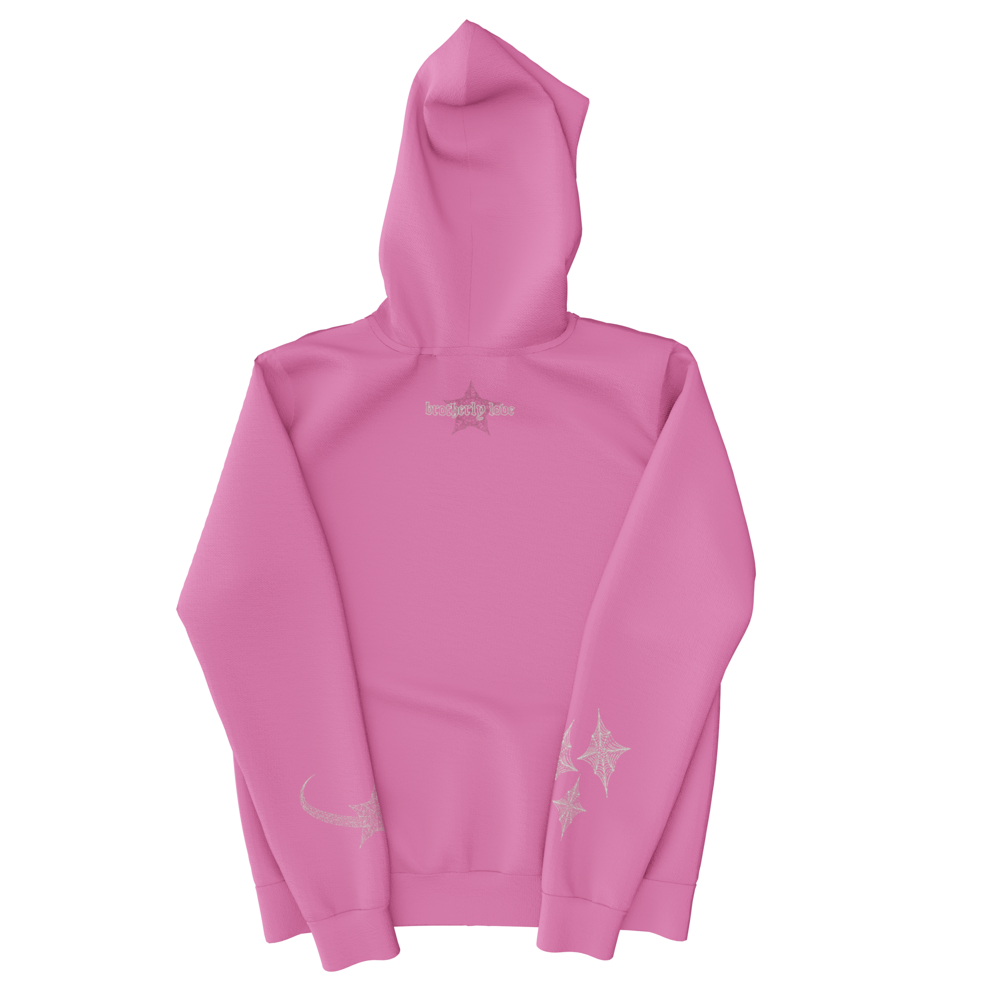 BL WEBSTAR FULL ZIP HOODIE (PINK/WHITE)